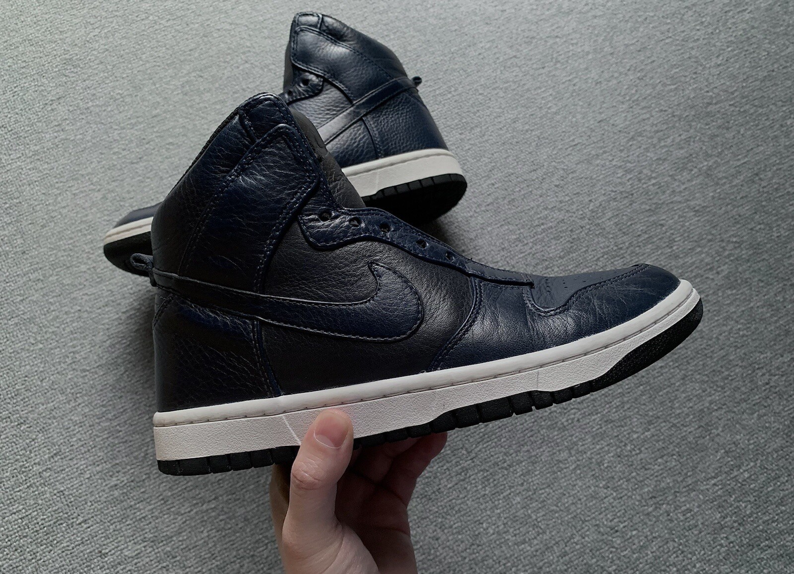 SACAI X NIKE Taglia 38 NikeLab x Sacai Dunk Lux Obsidian SP