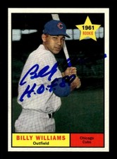 Billy Williams Signed 2019 Topps Update Iconic Card Reprints /150 