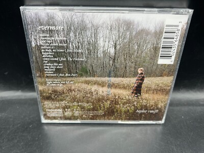 Taylor Swift　evermore　直筆サイン入りCD Taylor Swift Signed Autograph Evermore Drunklor CD Album w
