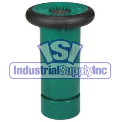 Fire Hose Nozzle  | 3/4'' Garden Hose Thread GHT | Polycarbonate | Green 