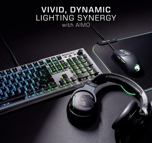 Vulcan 100 AIMO Mechanical PC Gaming Keyboard, RGB Lighting, Silent, per Key LED - Picture 4 of 9