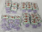 Bulk Wholesale Lot 96 Darice Purple Miniature 1" Flocked Banzai Bear Teddy Bears