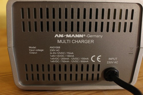 Ansmann Akku-Ladegerät xBase Multi mit 5 Konstantstrom-Ausgängen | AN31006 - Bild 2 von 2