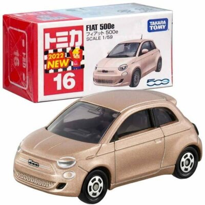 Takara Tomy Tomica Druckgussauto - Scale 1:59 NO.016 Fiat 500e