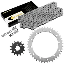 Drive Chain & Sprockets For Yamaha Banshee 350 YFZ350 1989-06 520 Pitch 104 Link
