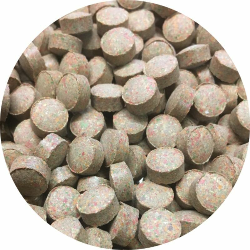 PASTILLAS COMIDA PECES CON LARVA ROJA MOSQUITO