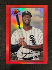 Eloy Jimenez 2019 Bowman Draft Chrome Red Refractor 30th Anniversary /5
