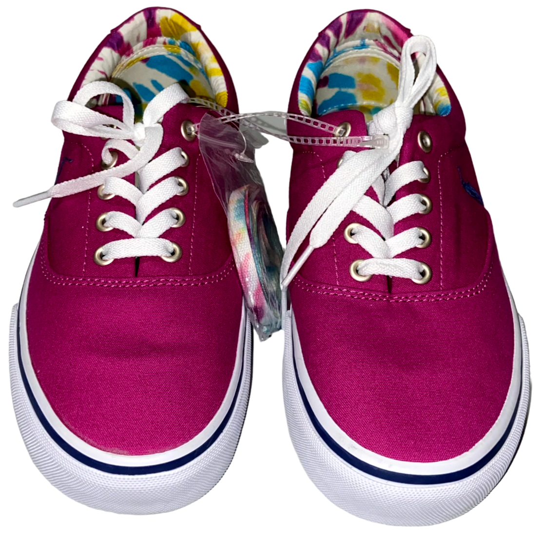 Scarpe da ginnastica Polo Ralph Lauren uomo Keaton pony tela 01087 rosa scuro taglia 8 5