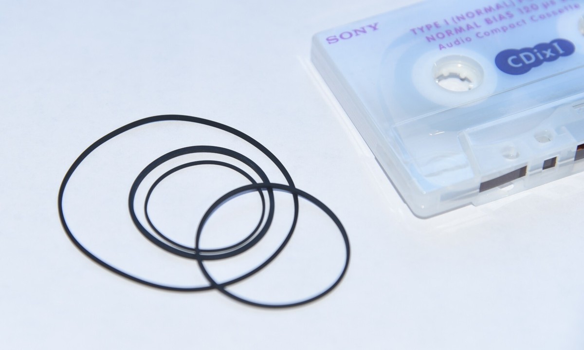 1 set of 4 belts for Sony BM-11 BM11 Cassette Recorder