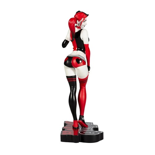 DC Harley Quinn Rojo Blanco Negro por J. Scott Campbell Estatua 1:10 TOTALMENTE NUEVA - Imagen 3 de 10