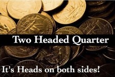 Two Headed Quarter - Double Side Coin Never Loose A Coin Toss Again Magic Trick