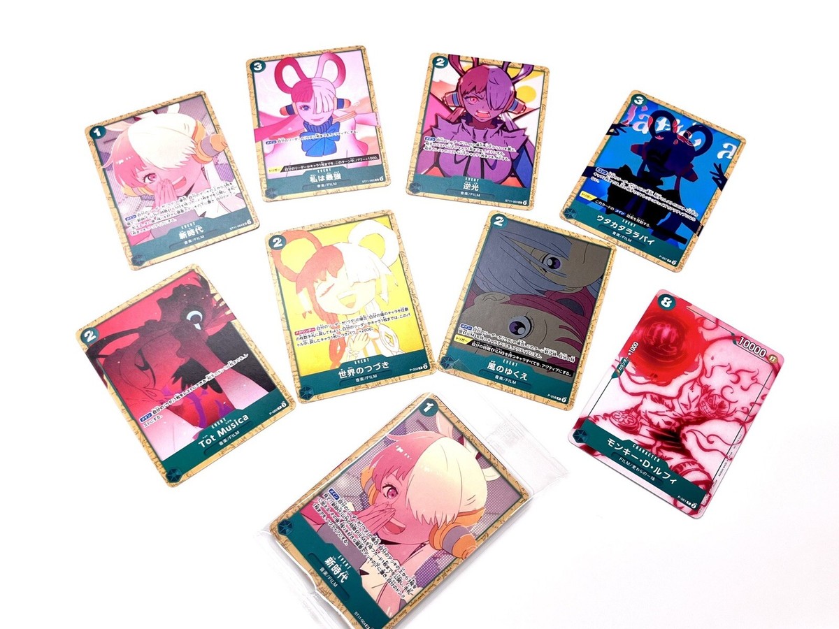 Encore Pack Promo set Sealed UTA ONE PIECE Card Game Film RED
