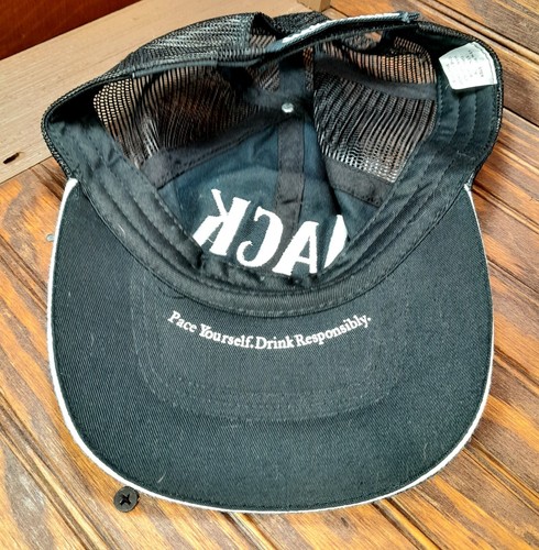 Jack Daniel's Racing 20 “Pace Yourself Drink Responsibly” Hook&Loop Back Cap Hat - Picture 5 of 6