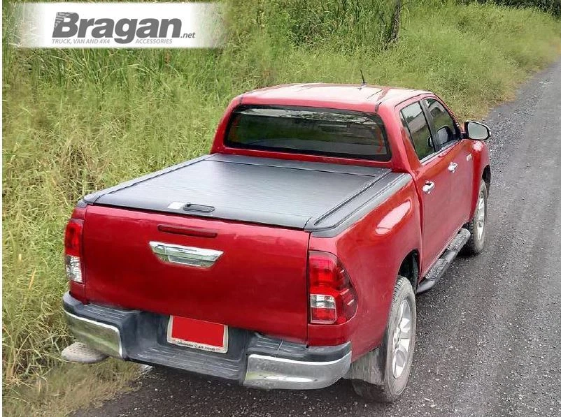 Cubierta retroceso Tonneau para VW Volkswagen AMAROK 2017-2023 4x4 tapa retráctil Foto 2 de 4