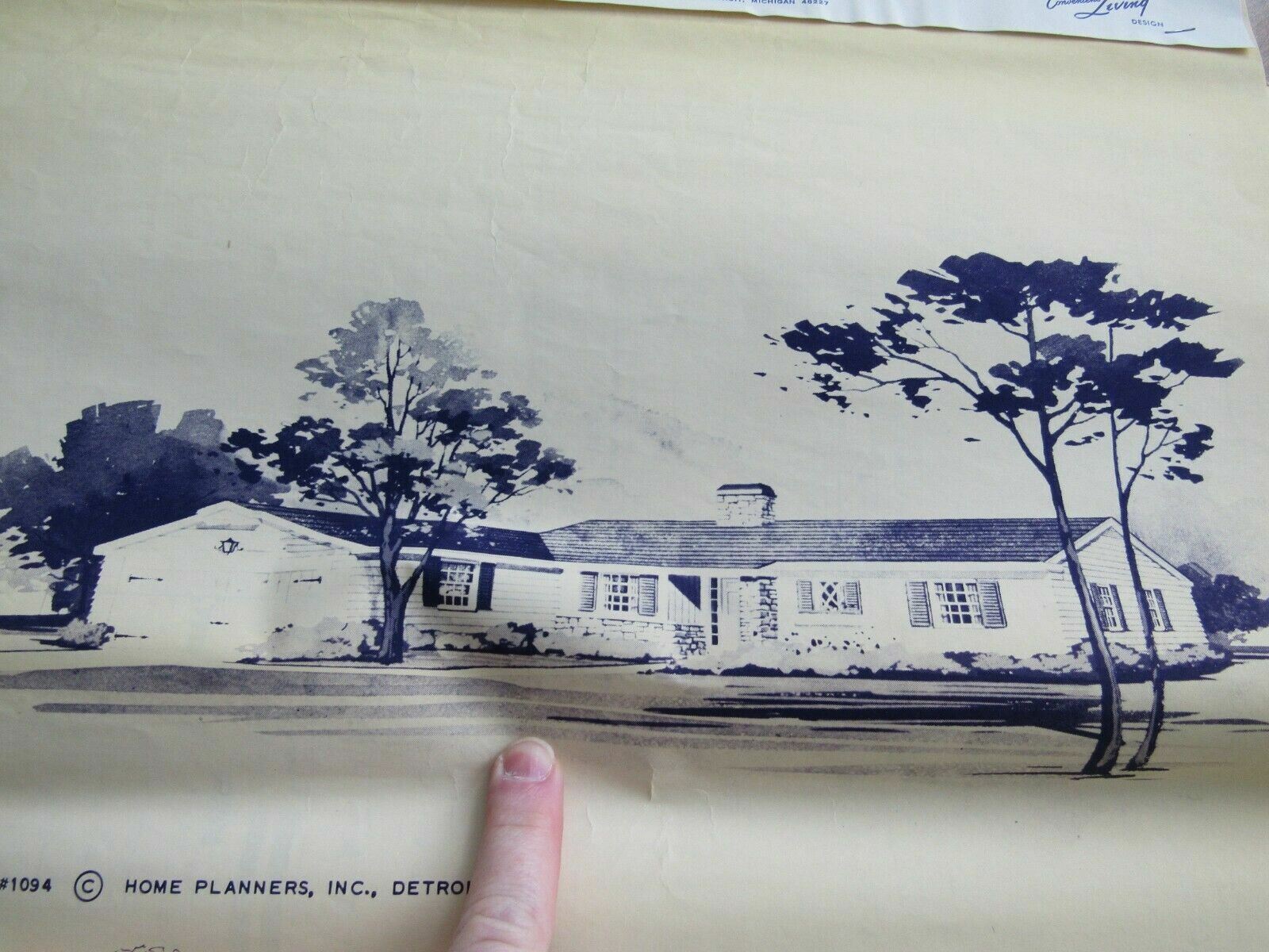 Blueprints House Plans Home Planners Inc. 1094 Attached Garage 3