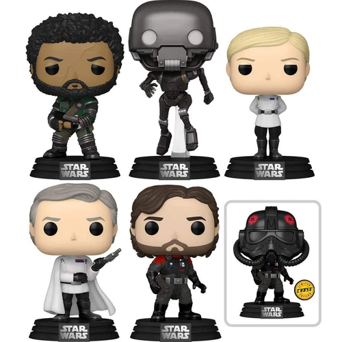 PRE-ORDER | Star Wars Andor Wave 3 Funko Pop! 5-Pack Cassian K-2SO Krennic | NEW