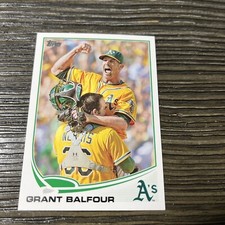 2013 Topps Series 2 #616 Grant Balfour Oakland Athletics