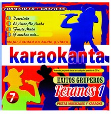Karaokanta CD G Pistas De Cantar Texanos Intocable,Cumbia Kings,In Jewel Case