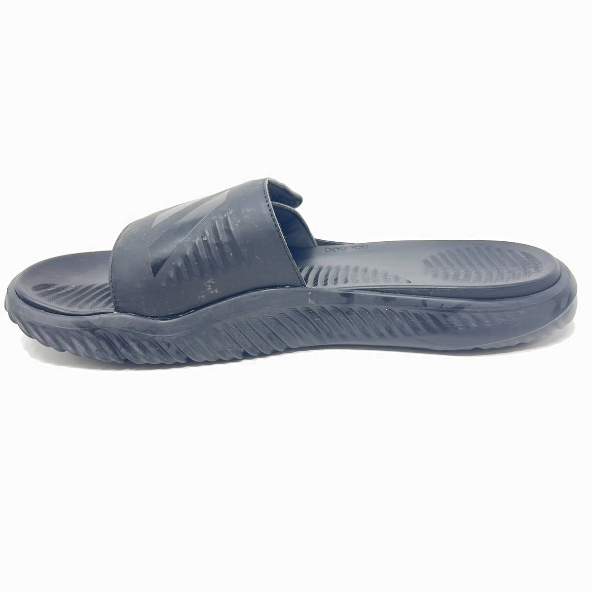 Adidas Mens Alphabounce B41720 Black Casual Slide Sandals