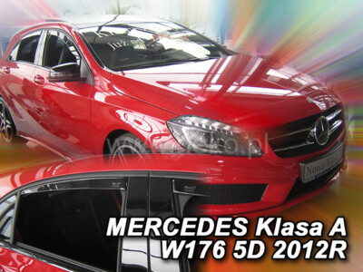 For MERCEDES A CLASS W176 2012 - 2018 Wind deflectors 4.pc set