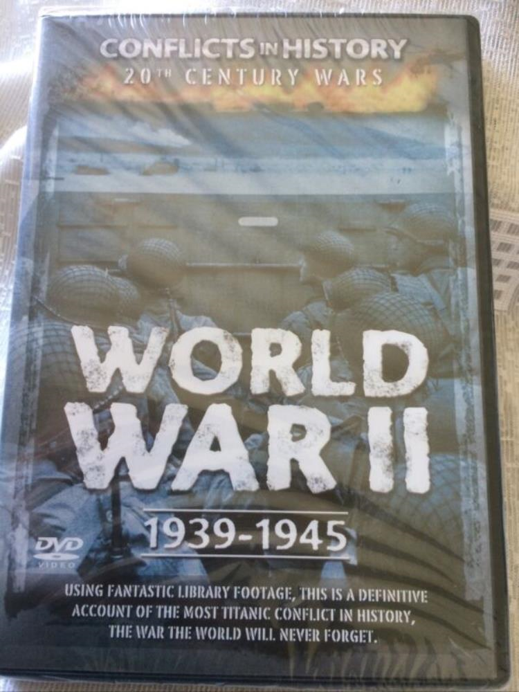 WORLD WAR II 1939-1945 - Conflicts In History DVD (2008) FREE SHIPPING