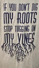 Next Level Hayley Jane & The Primates Green Sz XL Don't Dig My Roots Band Tee