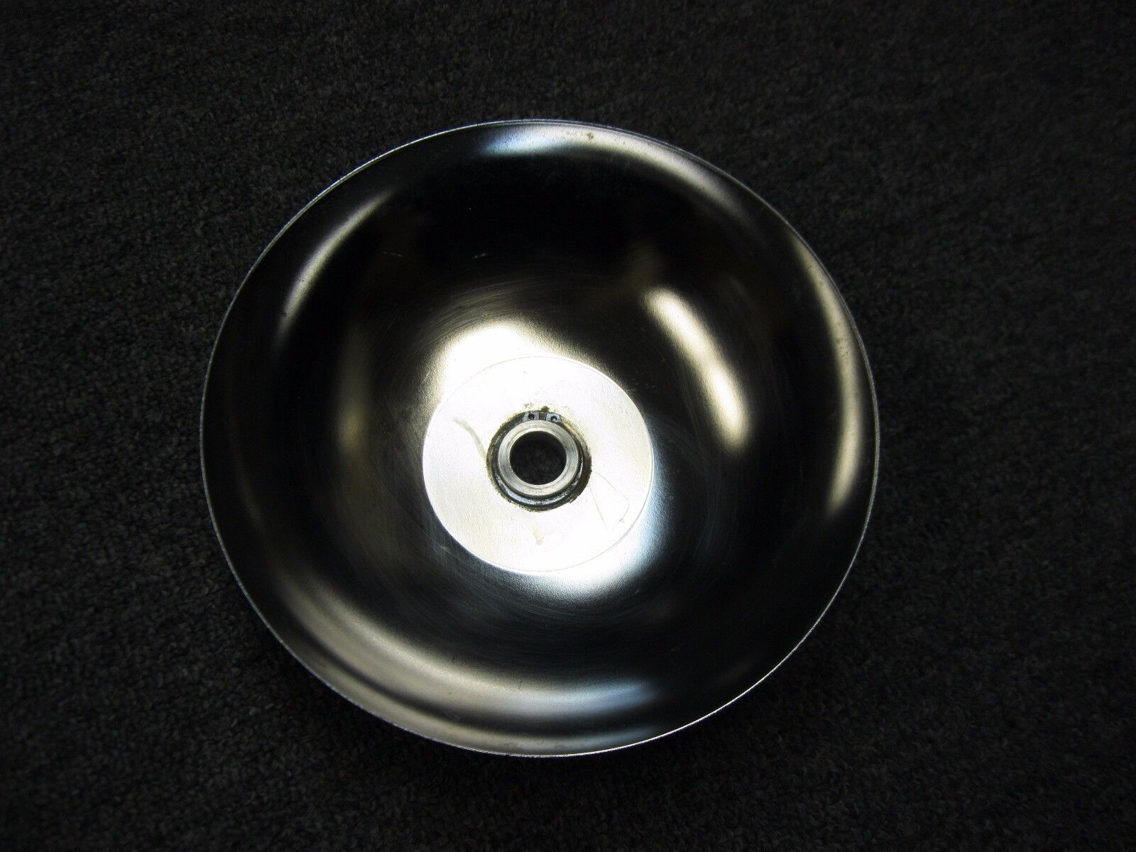 HARLEY DAVIDSON CHROME HUB CAP ASSEMBLY W SNAP RING & SPACER CAP FOR