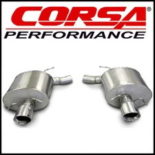 Corsa Sport 2.5" Axle-Back Exhaust Kit fits 09-14 Cadillac CTS Sedan V 6.2L V8