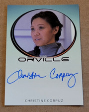 Rittenhouse The Orville Season One Christine Corpuz Bordered Autograph