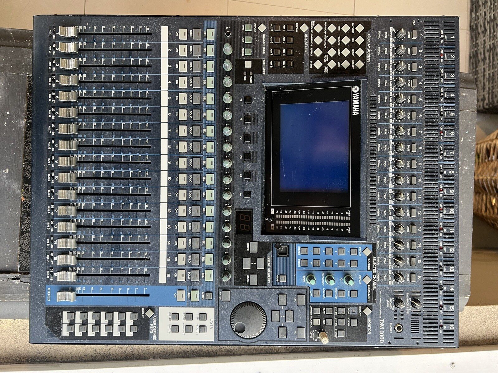 Yamaha DM1000 48Channel Digital Audio Mixer eBay