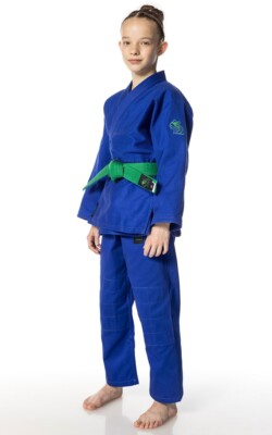 Judoanzug Dax   Kids blau, 450 g/m², top Einsteigeranzug, hohe Qualität, 120-180