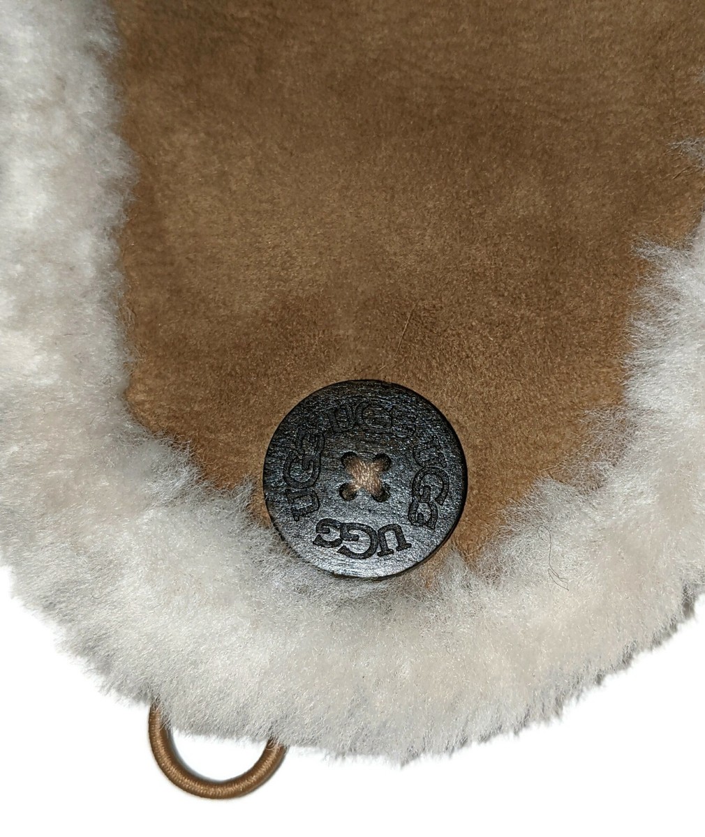UGG Baily Australia Aviator Shearling Hat Chestnut, S/M | eBay