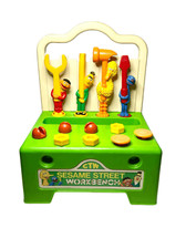 Vintage Sesame Street Workbench Playskool 1986