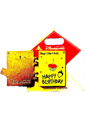 2021 Chip N Dale Happy Birthday Hong Kong Disneyland LE 600 2021 Chip N Dale Happy Birthday Hong Kong Disneyland LE 600