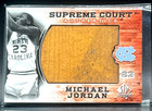 2010 UpperDeck Basketball Michael Jordan SUPREME COURT Game Used Floor Relic