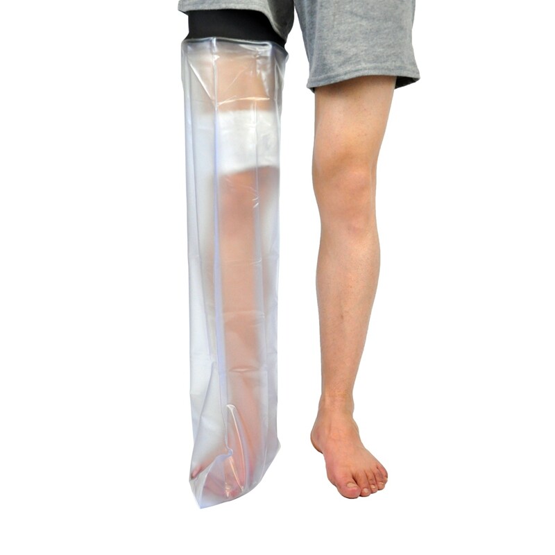 2X( Cast Cover Leg Full Leg Shower Protector Watertight for Foot Ankle