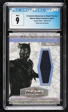 2021 Marvel Black Diamond Shards Chadwick Boseman Panther #DS-CO CGC 9 Mint p1l