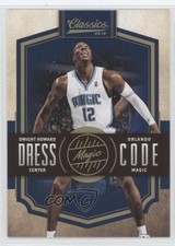 2009-10 Panini Classics Dress Code Gold 43/100 Dwight Howard #12 HOF 0a1