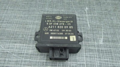 Central unit lights and headlights Mercedes W211