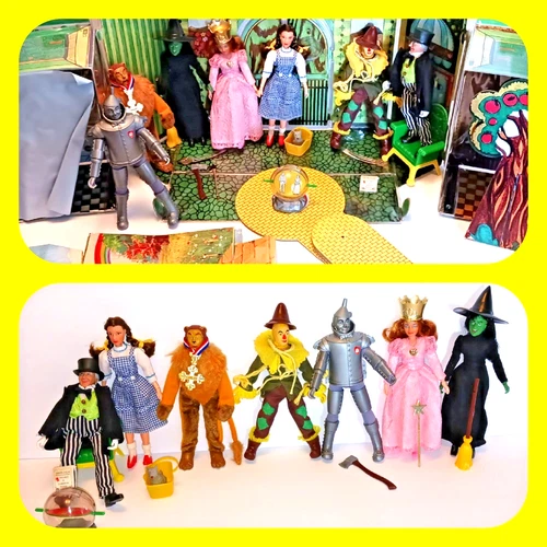 Vintage MEGO Wizard of Oz Emerald City Playset Wizard + 6 Figures * 1974