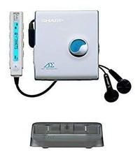 SHARP MD-DS30 Portable MiniDisc Player Auvi Silver For Parts Japan