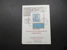 35f) Christkindl FDC 29.11.1985 - UKZ 5 / Baustein, LZ - Abgabebehandlung ...