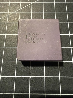 Intel 387 A80387-16 SX104 Prozessor 386 FPU Co-Prozessor Retro PC DOS