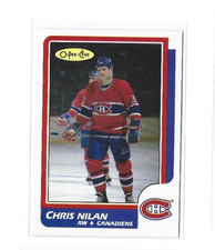 1986-87 O-Pee-Chee #199 Chris Nilan NMMT