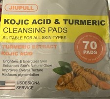 TURMERIC  KOJIC ACID Cleansing Pads 60 pads