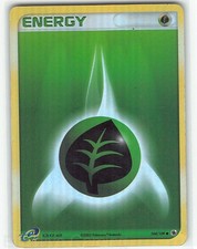 Grass Energy 104/109 Common Ruby & Sapphire Pokemon Reverse Holo DMG