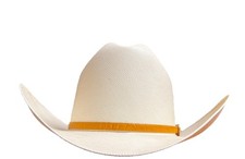 Larry Mahan 15X El Primero 4β Buttercup Hat Straws made in the USA