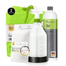 Koch Chemie Greenstar Innenraum Reinigung Set + Zubehör (5-teilig)