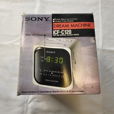 Sony Dream Machine ICF-C120 FM/AM Digital Clock Radio New