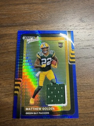 2025 Donruss Optic Matthew Golden Blue Hyper (RAW)